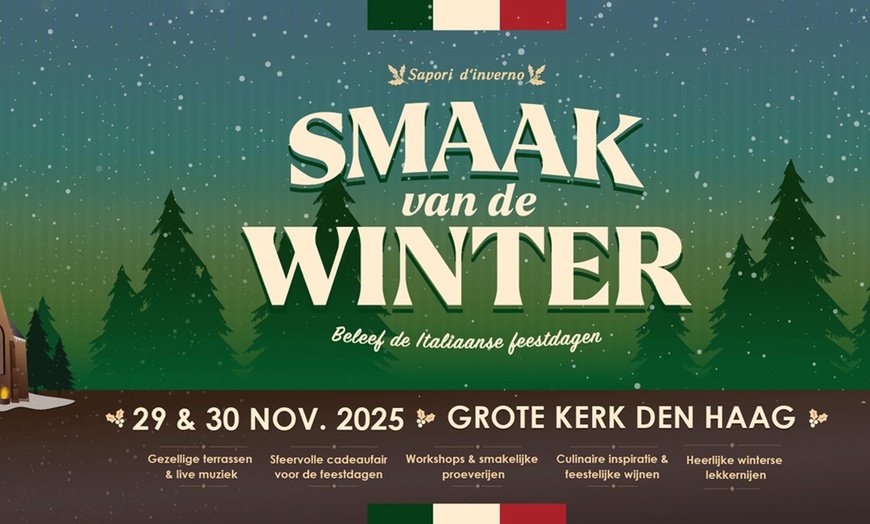 Image 9: Smaak van de winter: het Italië Evenement in de Grote Kerk in Den Haag