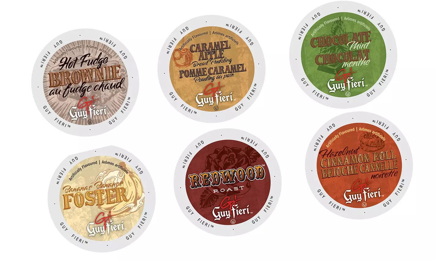 Guy Fieri Single-Serve Coffee Pods (48- or 96-Pack) - Primary Image