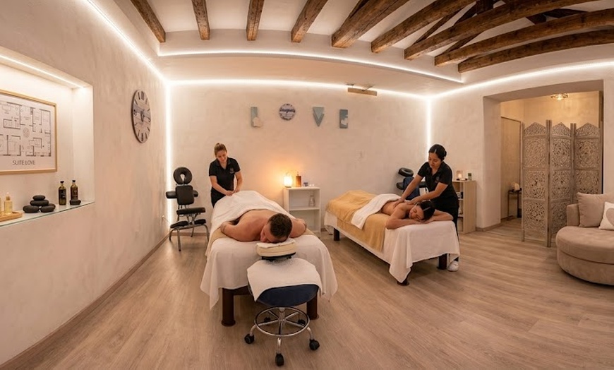 Image 3: Single Or Couple: 50-Min Massage w/ Add-Ons