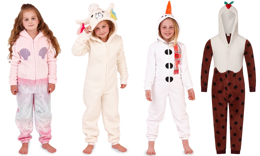 Image 1: Kid's Novelty Onesies