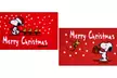 1 of 2 Snoopy deurmatten in kerst-ontwerp naar keuze - Image 2