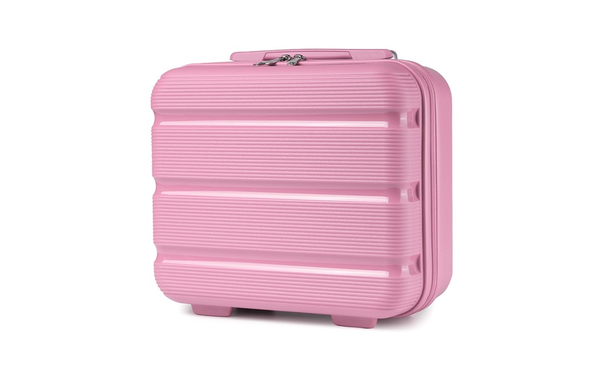 Image 23: Kono 6-Piece PP Hardshell TSA Lock Suitcase Set
