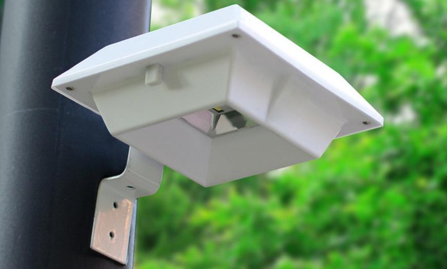 Image 1: Six Pieces of LED Solar Fence Light