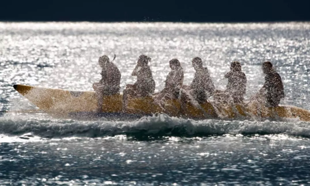 ¡Al agua patos! Experiencia en banana boat para 1 o 2 personas