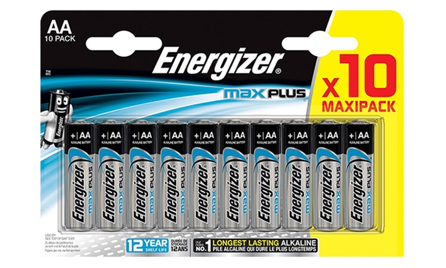 Image 1: Energizer Max Plus Batteries