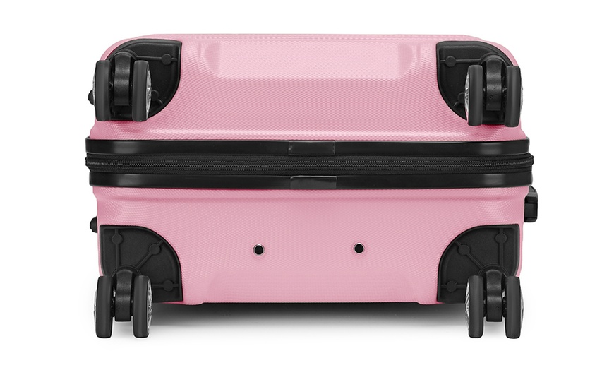 Image 32: Travel Suitcase with 360° Spinner Wheels and TSA Locks