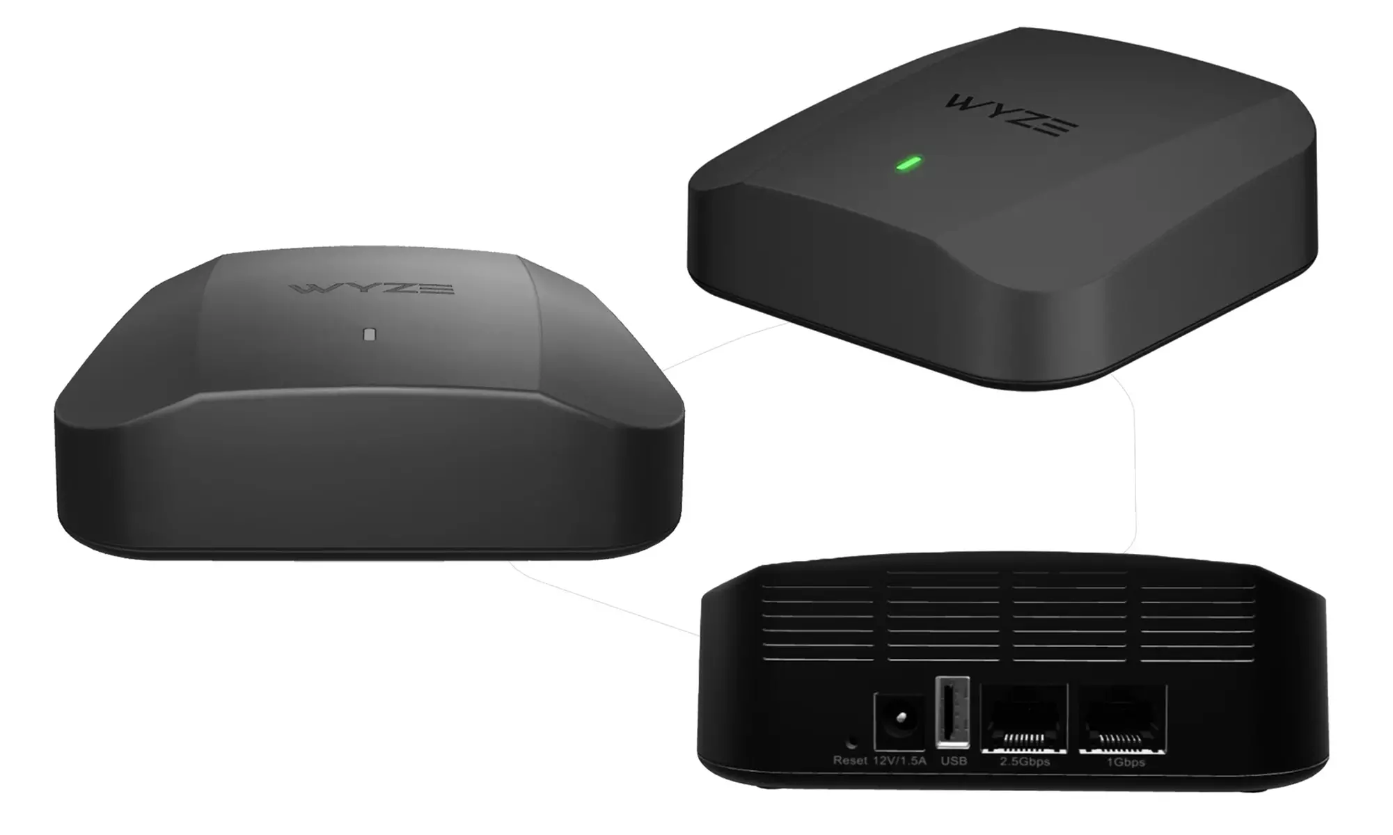 Wyze Wi-Fi 6E Mesh Router Pro Tri-Band - WF6ETBMR - Refurbished