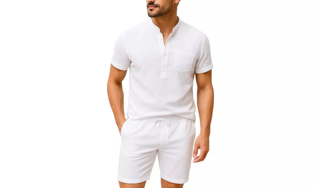 T-shirt e shorts da uomo