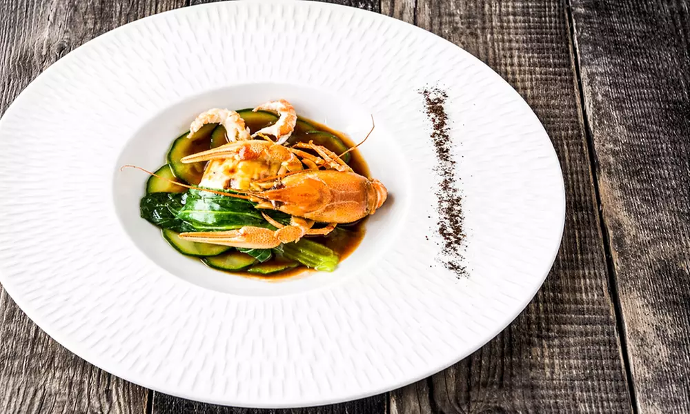 Menu gourmand 7 services avec accords mets et vins en option au Tilia