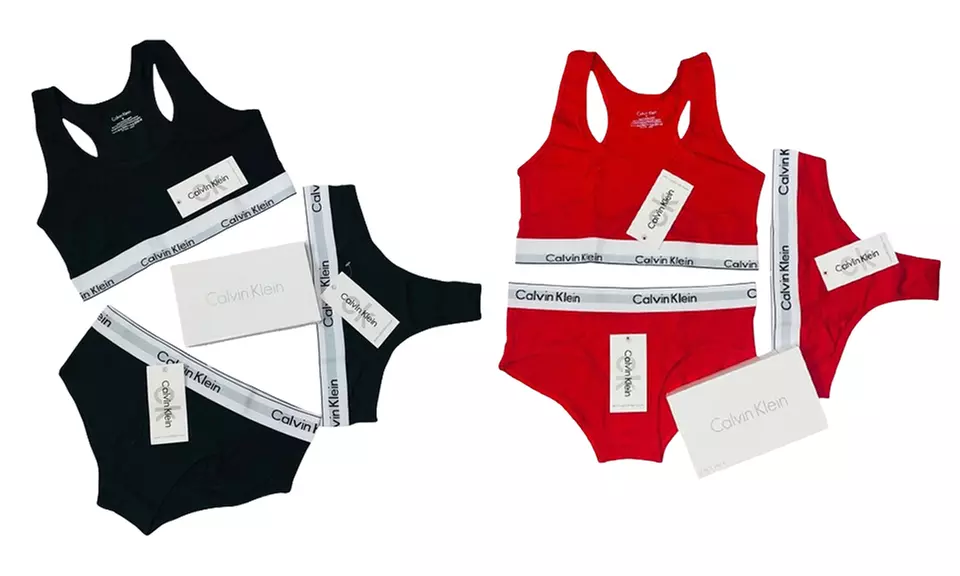 Set bikini 3 pezzi per la notte Calvin Klein, disponibile in diversi colori e dalla XS alla XL - Primary Image