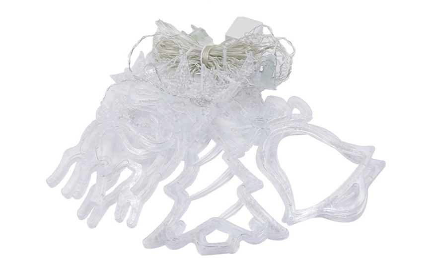 Image 2: Cortina LED mágica de Navidad – Blanco cálido, 3 m 