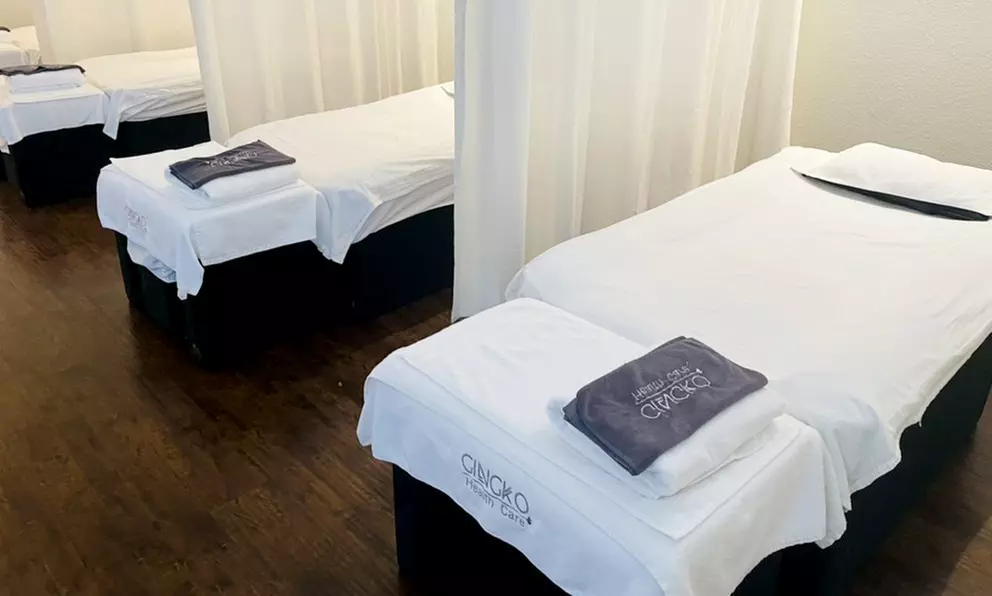 60-Min Full Body Relaxation, Cupping or Moxibustion, Foot Spa and More