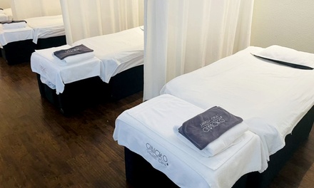 60-Min Full-Body Massage with Herbal Foot Spa & Hot Stones - Xizhong Guo