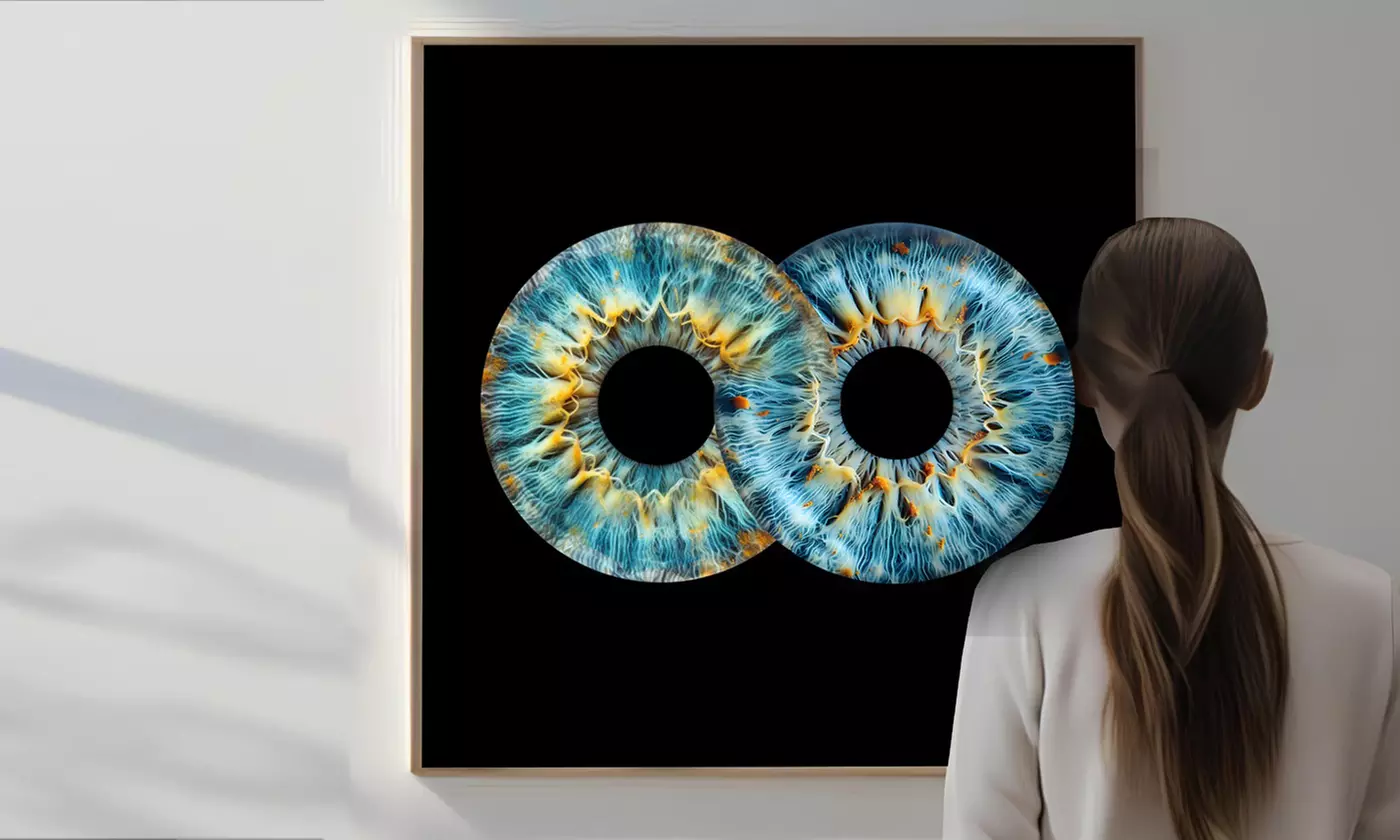 Transform Your Eyes into Personalized Iris Art at Home