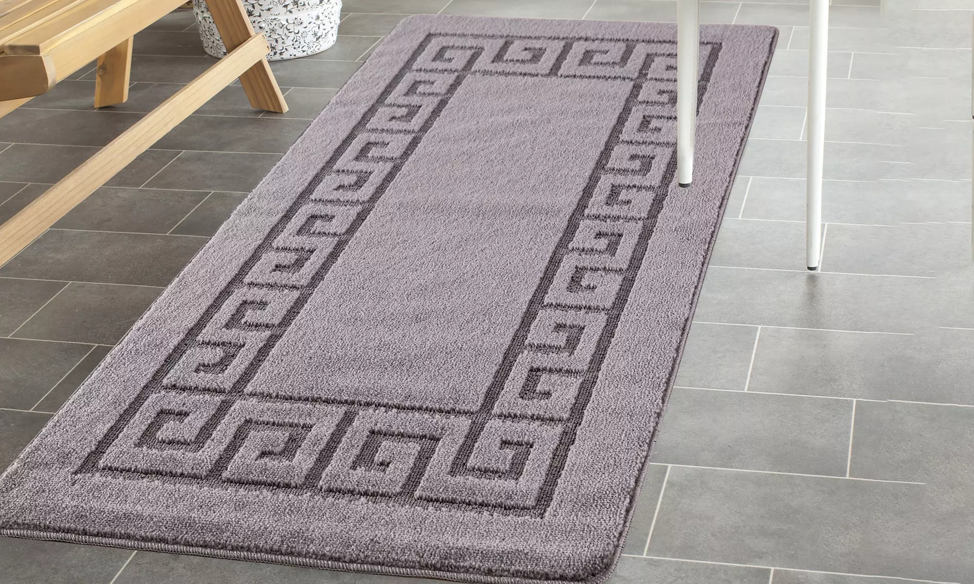 Plain Machine Washable Non Slip Door Entrance Mats