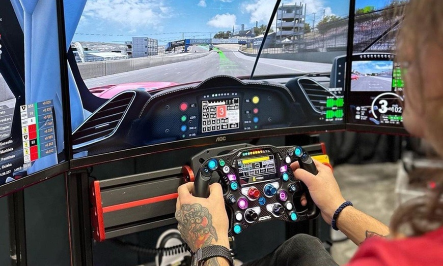 Image 2: 2 Hours Ultimate or 3/5/1 Pack Immersion Sim Racing