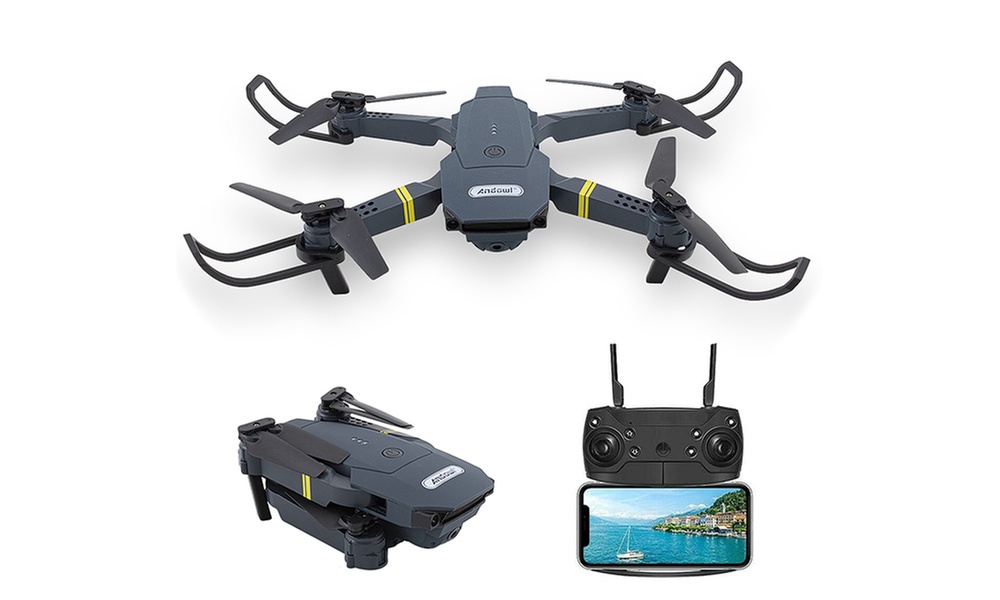 Mini drone pliable avec caméra HD et transmission Wi-Fi