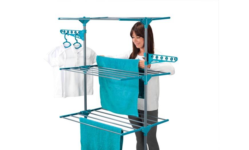 Image 2: Beldray Deluxe Three Clothes Airer
