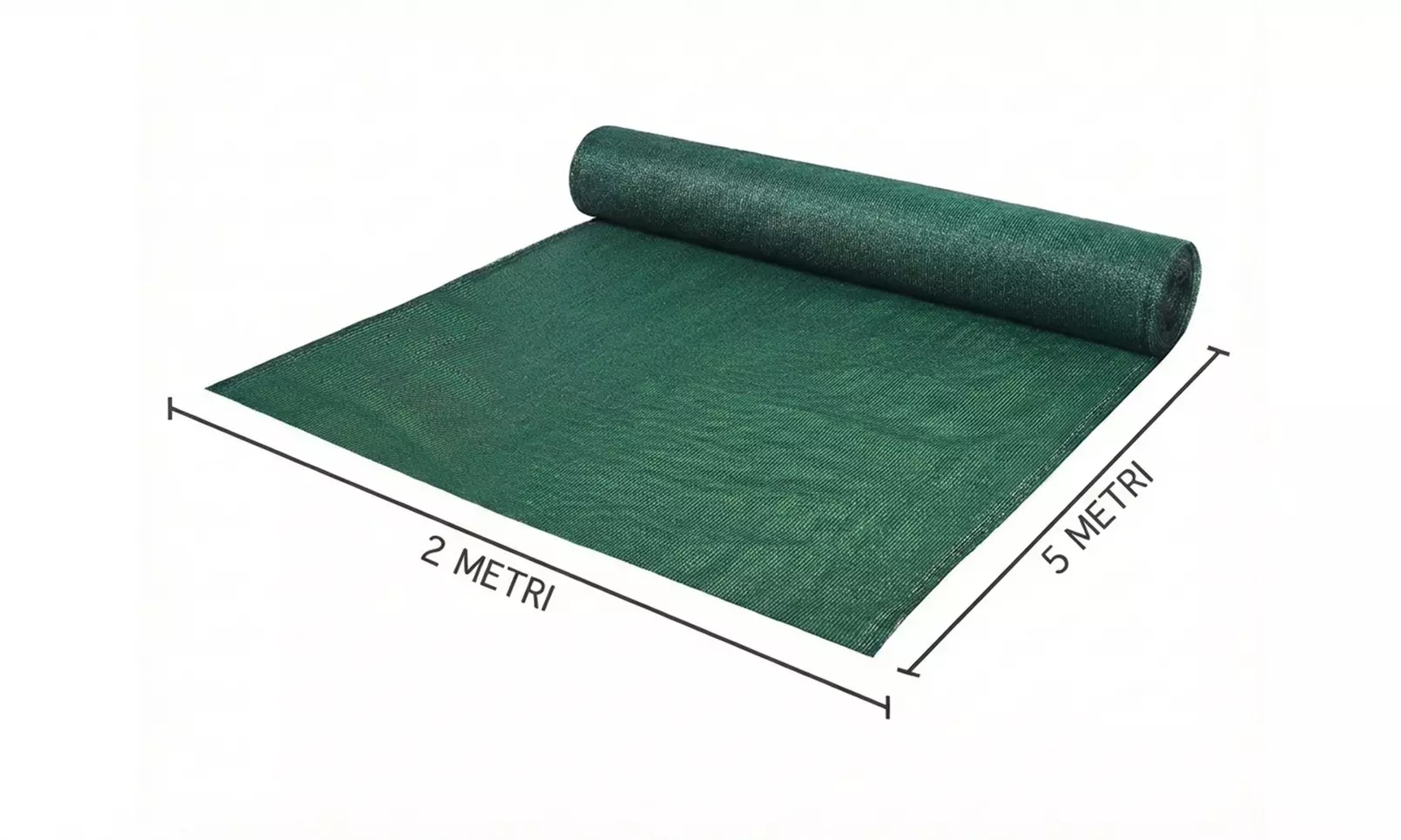 Schaduw- en privacydoek op rol