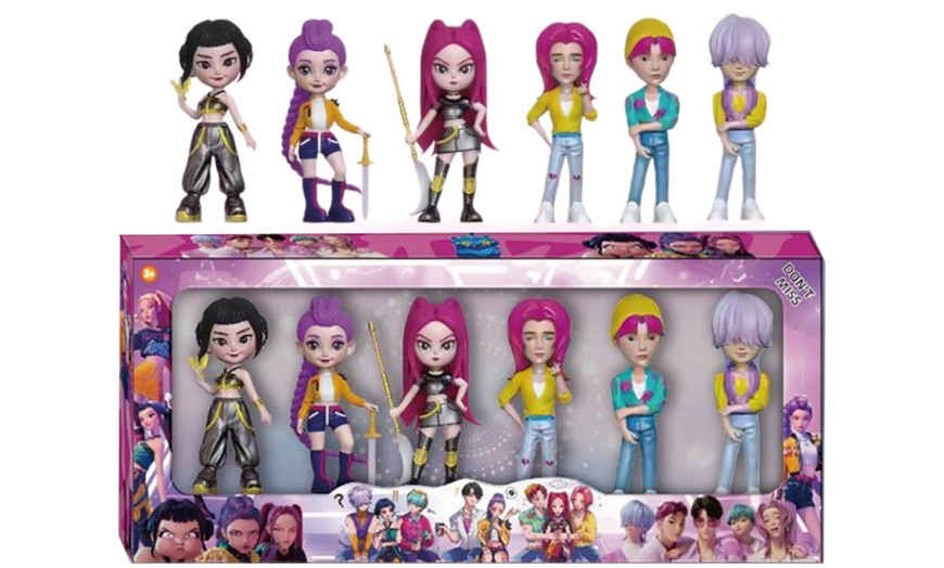 Image 4: 6-Piece Trending Monster Hunter Action Figures Set