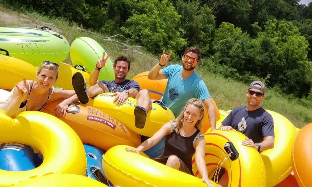 Enjoy a Hassle-Free Tubing Adventure w/ Transportation & Cooler Setup 