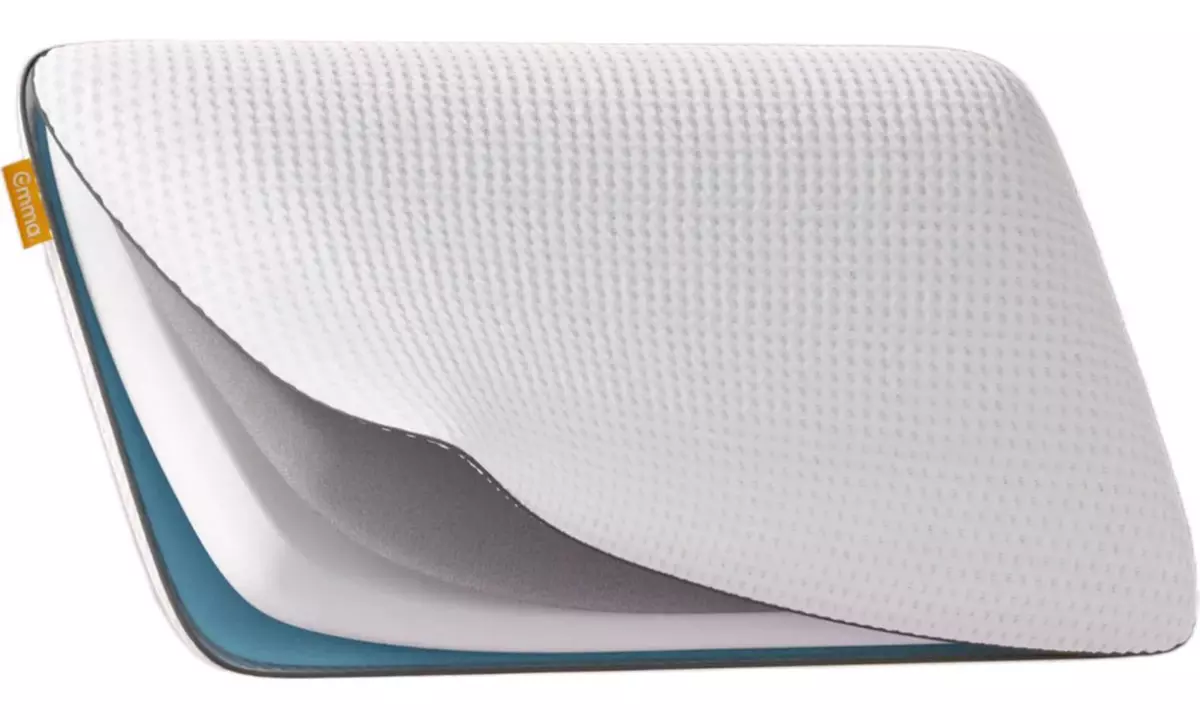 Hoofdkussen met traagschuim, met keuze uit model 'Emma' of 'Emma Diamond' met koeleffect