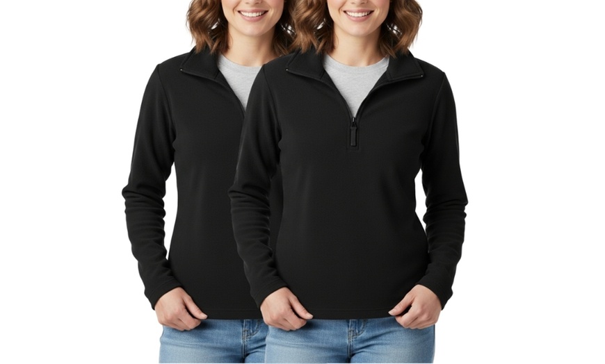 Image 4: 2 maglie da donna in pile e micropile 