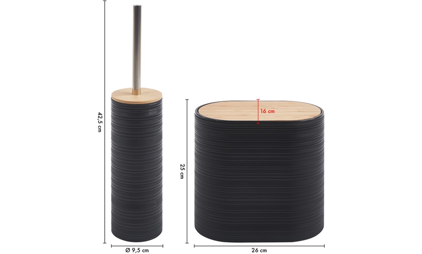 Image 61: Juego completo de 6 accesorios de baño