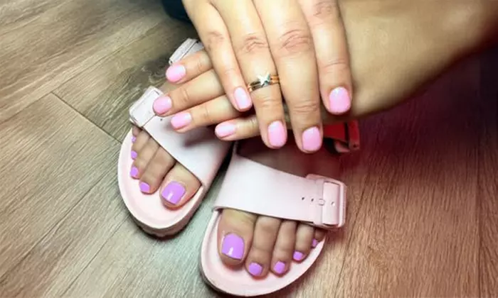 Signature Manicure, Pedicure, or Both with Traditional or Gel Lacquer  