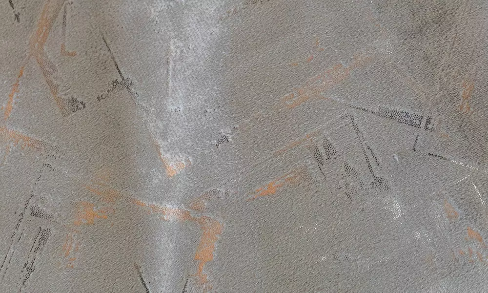 Doppelte Winterdecke aus Samt mit Digitaldruck