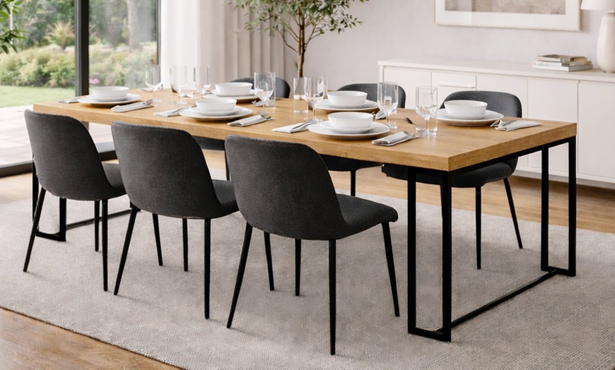 Image 3: Table extensible effet bois, Kocoon