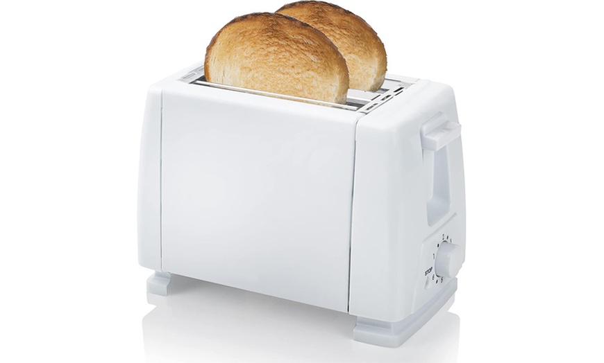 Image 3: Tostapane elettrico con 2 scomparti