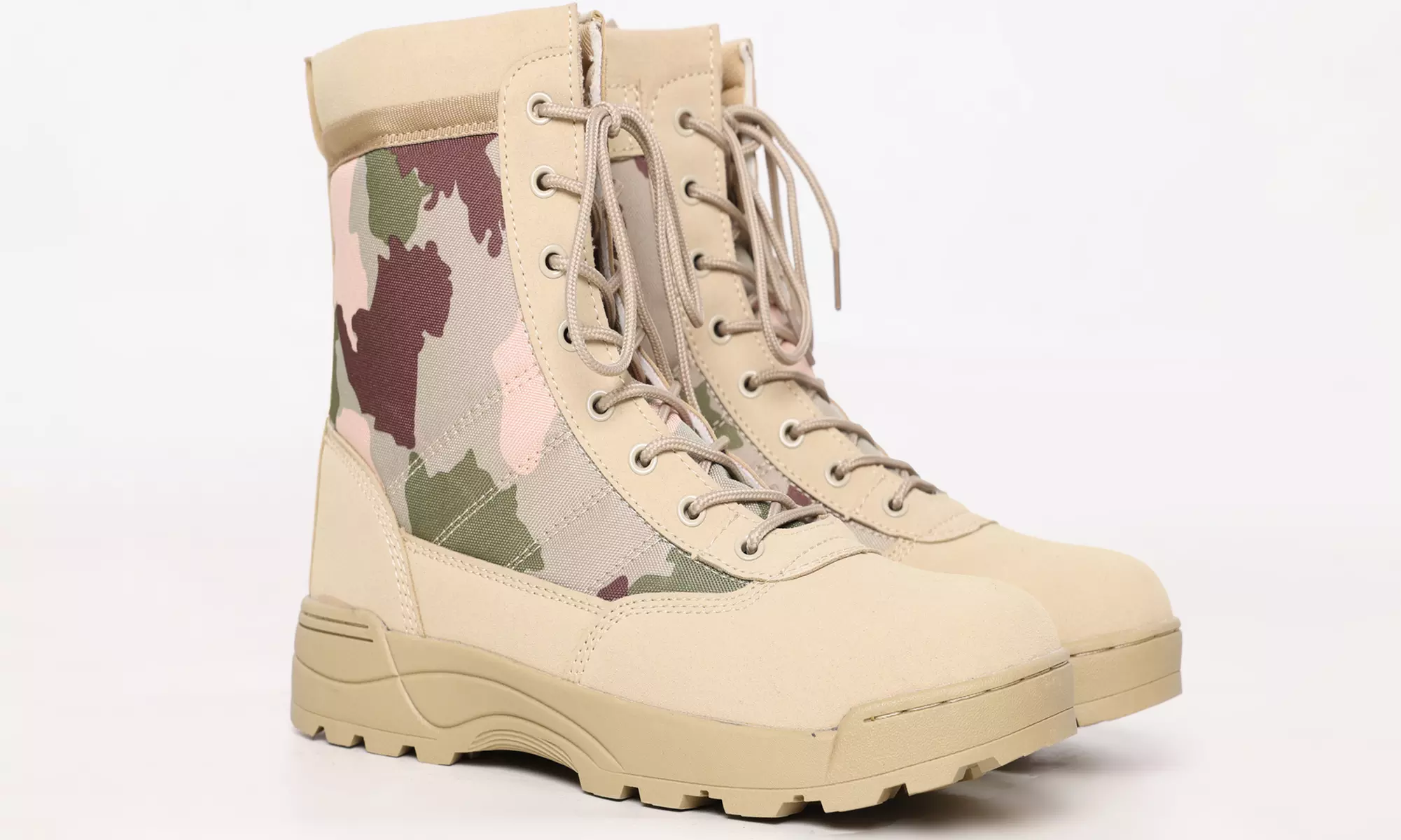 MIG Camo Tactical Army Combat Boots