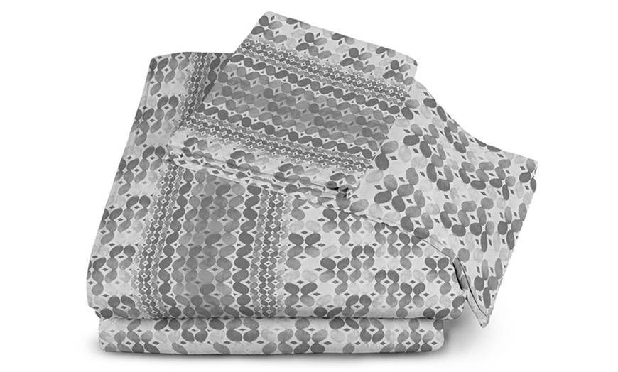 Image 21: Completo lenzuola 100% flanella di cotone Made in Italy