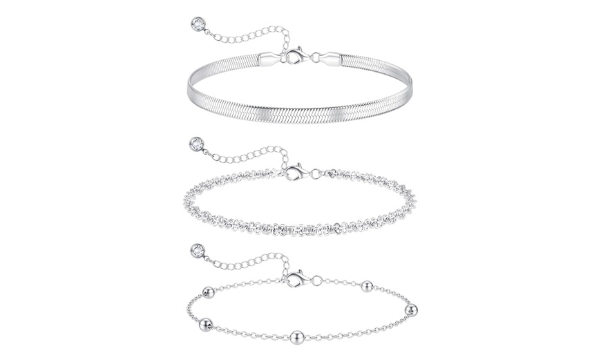 Image 3: One or Two Silver Plated Elegant Bracelets
