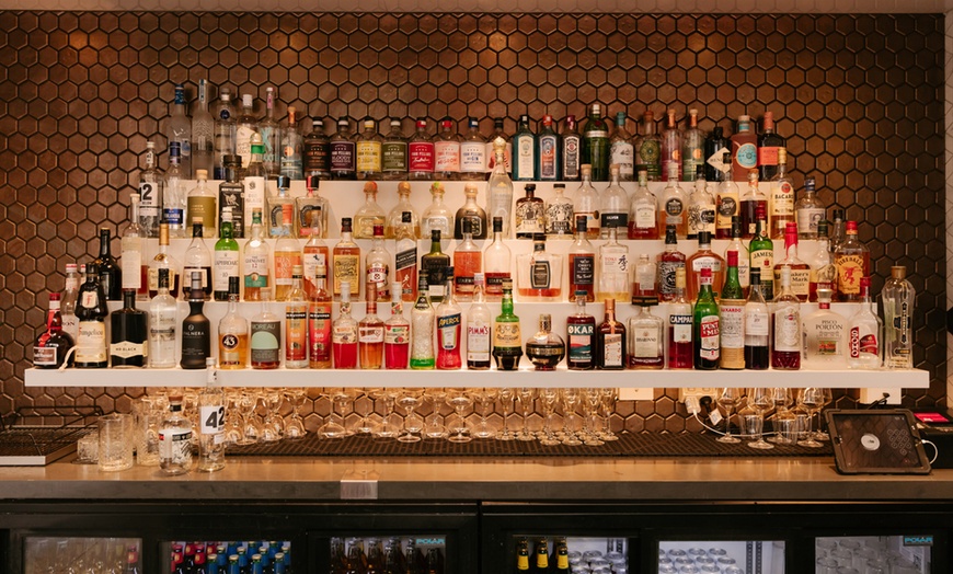 Image 11:  Beer and Wine at The Stolen Gem Rooftop Bar