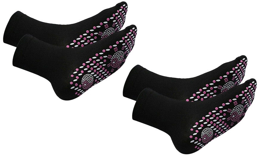 Image 2: Self-Heating Magnetic Socks