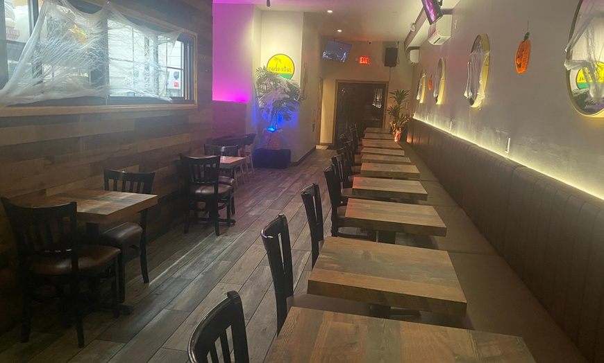 Image 5: Savor a Caribbean Spread for 2 or 4 - Starter, Main Dishes, & Drinks