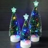 Image 5: Three-Pieces Tabletop Christmas Tree with Lights