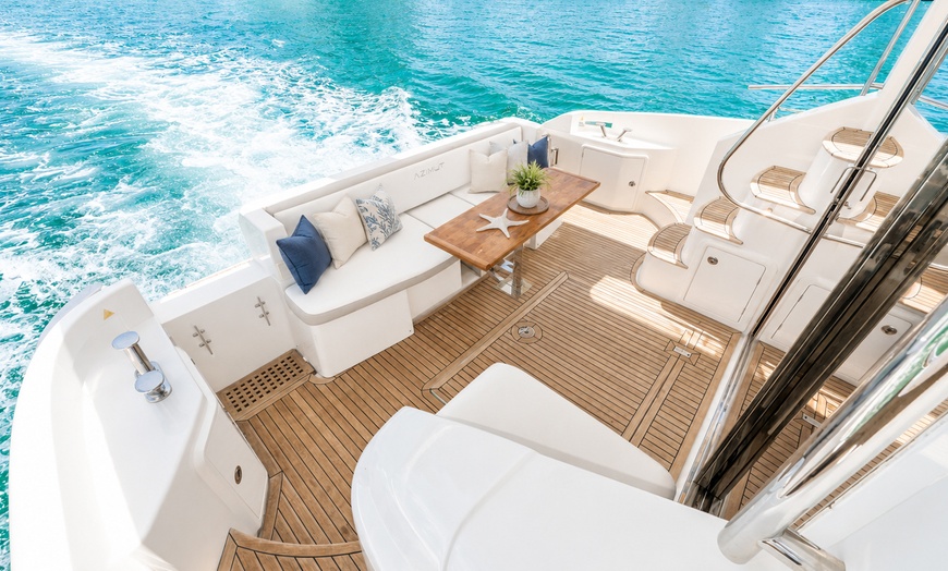 Image 8: Private Yacht 70 ft Pershing for Up to 13 Guests + 1 or 2 Jet Skis