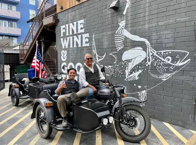 San Diego Wine Tasting Vintage Motorcycle Sidecar Tour