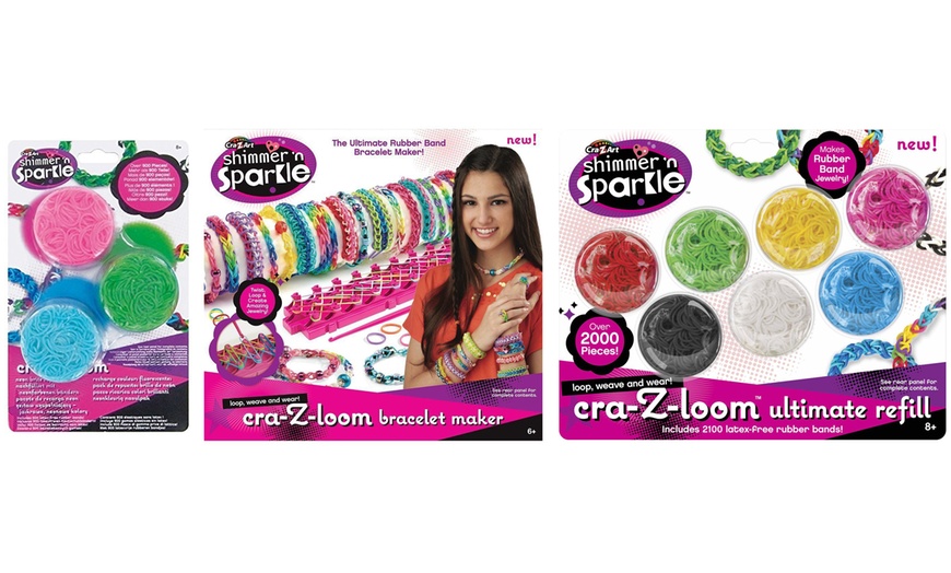 Image 1: Loom Band Maker and Refills