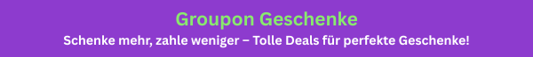Schenken mit Groupon
