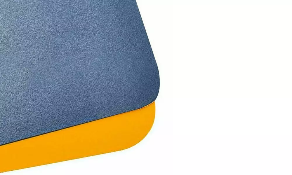 US PU Leather Dual Sided Desk Pad Non-Slip Mouse Pad Office Home Mat 23.6x11.8''