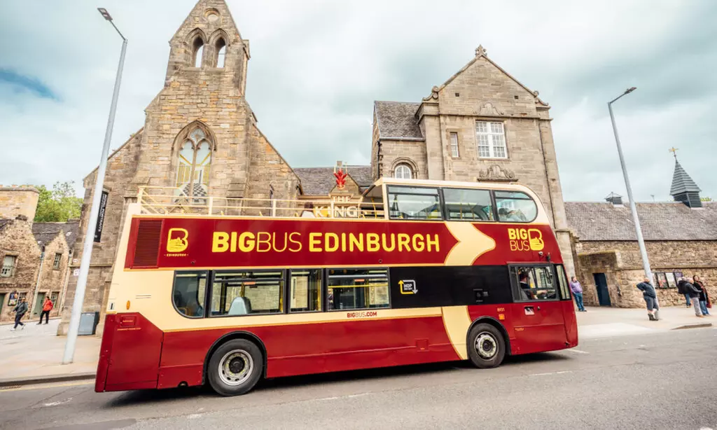 Edinburgh Bus Tour with Discover, Essential, or Explore Ticket