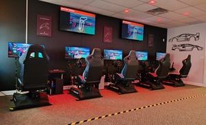 60-Minute Session at RACETIME SIM RACING & VR ESCAPE ROOMS