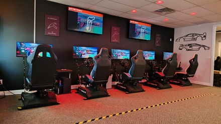$99 for One 60-Minute Session for Four People ($140 value) - RACETIME SIM RACING & VR ESCAPE ROOMS