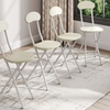 Image 3: Upto Four Compact Wooden Folding Chair 