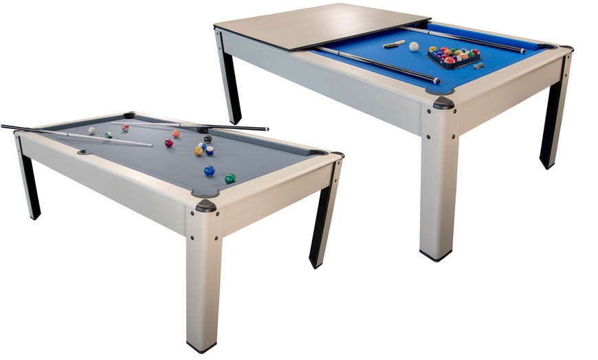 Image 1: Billard convertible en table JT2D