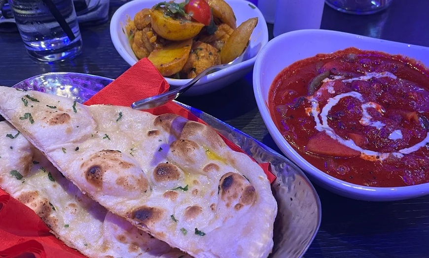 Image 28: Authentic Two-Course Indian Meal with Drinks for Two or Four 